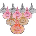 Black Halloween Witch Hat Party Cap - Image 2