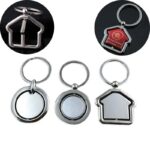 House Shaped Revolving Keytag