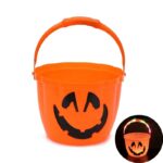 Pumpkin Light Handle Halloween Bucket - Image 2