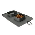 Silicone Collapsible Pet Double Bowl Water Food Feeding Cup - Image 3