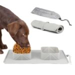Silicone Collapsible Pet Double Bowl Water Food Feeding Cup - Image 5