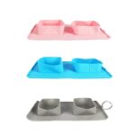 Silicone Collapsible Pet Double Bowl Water Food Feeding Cup - Image 6