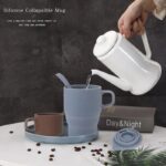 Foldable Silicone coffee cup - Image 8