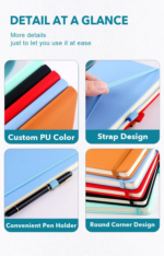 Versatile PU Leather Journal Notebooks - Image 6
