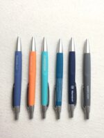 Custom Rubber Coated Click Ballpoint Pen - Image 4