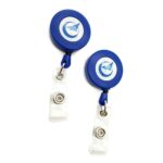 Retractable Badge Holder with Belt Clip Key Ring - Image 4