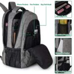 Large Travel Laptop Backpack with USB Charging Port - Image 2