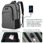 Large Travel Laptop Backpack with USB Charging Port - Image 3