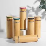 16oz. Premium Bamboo Thermos with Tea Infuser & Strainer - Image 4