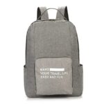 Foldable Travel Bag Water Resistant Nylon Canvas Duffel - Image 2