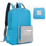 Foldable Travel Bag Water Resistant Nylon Canvas Duffel