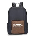 Foldable Travel Bag Water Resistant Nylon Canvas Duffel - Image 4