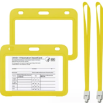 CDC Vaccination Card Holder with Lanyard - Image 4