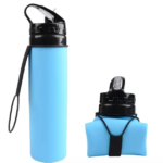 20 oz Silicone Foldable Travel Bottle - Image 3