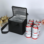 Heathered Non-Woven Cooler Lunch Bag - Image 4