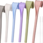 Reusable Openable Silicone Straws - Image 4