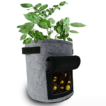 7 Gallons Non-woven Potato Vegetable Grow Bag With Handle - Image 2