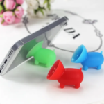 Silicone Pig Smart phone Holder - Image 2