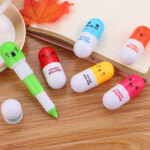 Pill-Shaped Ballpoint Pen