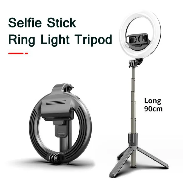 315003530.png Portable 5'' Light Tripod Selfie Stick - Image 1
