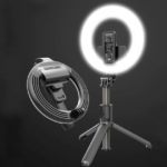 Portable 5'' Light Tripod Selfie Stick - Image 4