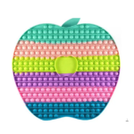 Apple Silicone Push Pop Bubble Chess Board with Dice - Image 2