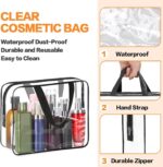 Clear PVC Cosmetic Travel Bag - Image 2