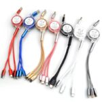 Micro USB Charging Cable 3-in-1 Multi Retractable Lightning