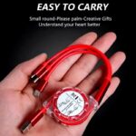 Micro USB Charging Cable 3-in-1 Multi Retractable Lightning - Image 3