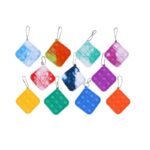 Tie Dye Push Bubble Fidget Sensory Toy - Image 3