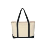 Large Cotton Canvas Boat Tote Bag - Image 2