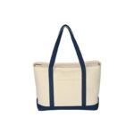 Large Cotton Canvas Boat Tote Bag - Image 4