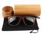 Eco-friendly Bamboo Sunglasses Case - Image 2