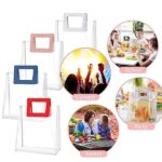 PVC Transparent Tote Bag With Leather Handle - Image 3