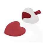 Stainless Steel Makeup Mirror With PU Case - Image 2