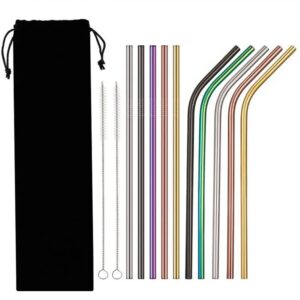 Stainless Steel Straw Set