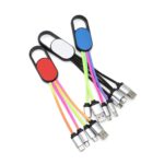 3-In-1 Charging Buddy With Carabiner Clip