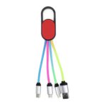 3-In-1 Charging Buddy With Carabiner Clip - Image 3