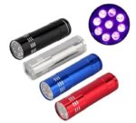 Mini Aluminum 9 LED Flashlight