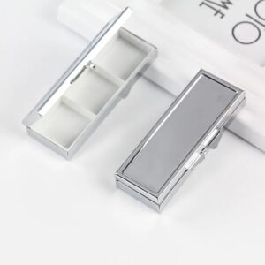 Weekly Pill Metal Organizer