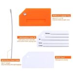 Silicone Luggage Tag With Name ID Card - Image 5