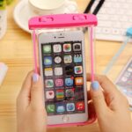 Luminous Pvc Waterproof Mobile Phone Bag