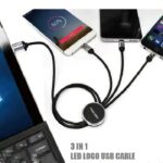 3-In-1 Braided Charging Cable/Cord - Image 3