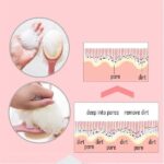 Shower Body Brush with Bristles and Loofah - Image 4