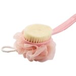 Shower Body Brush with Bristles and Loofah - Image 3