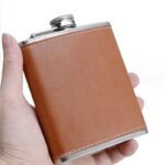 Hip Flask with Collapsible Shot Glass - Image 2
