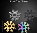 Stainless Steel Snowflake Multi Tool - Image 5