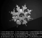 Stainless Steel Snowflake Multi Tool - Image 3