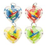 3D Puzzle Toy Maze Ball Keychain