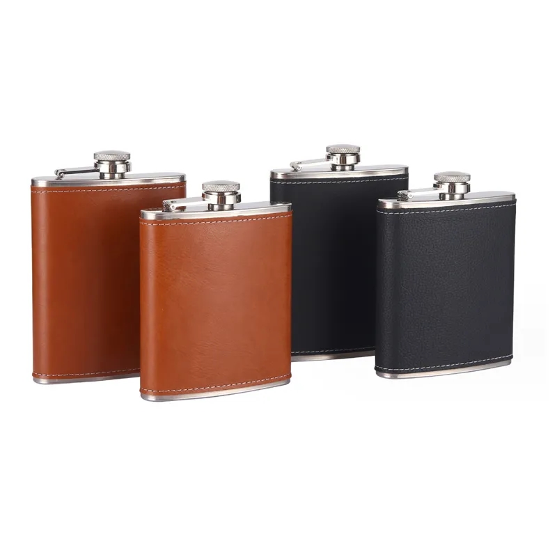315008580.jpg Hip Flask with Collapsible Shot Glass - Image 1